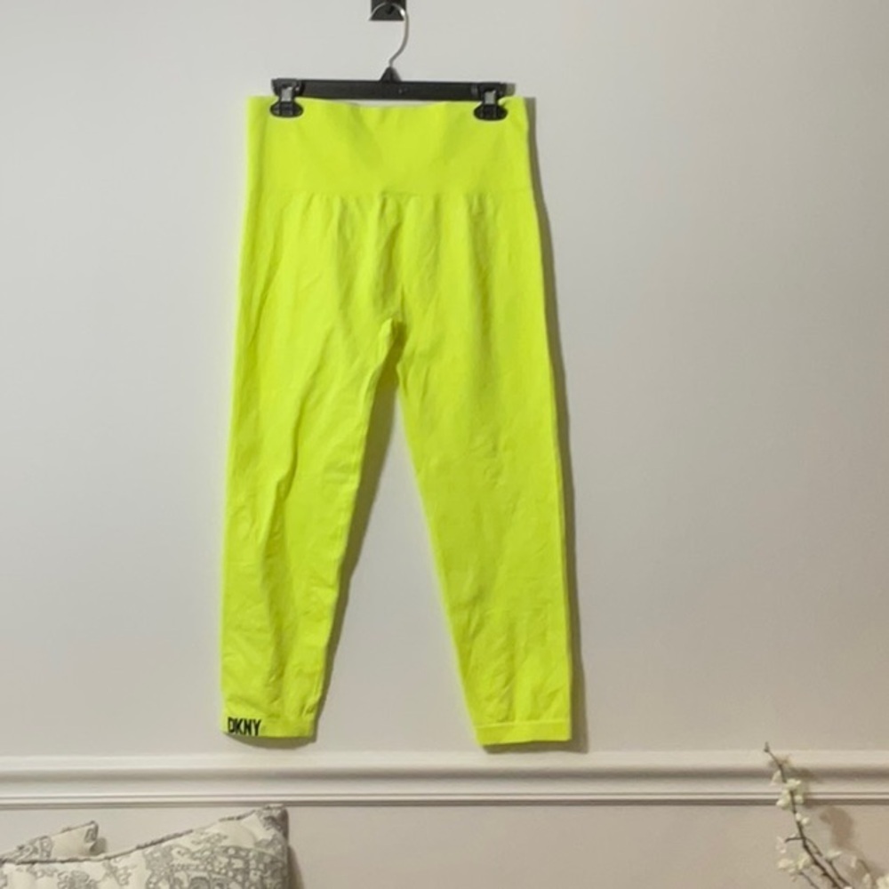 DKNY Kids Bright Yellow Leggings